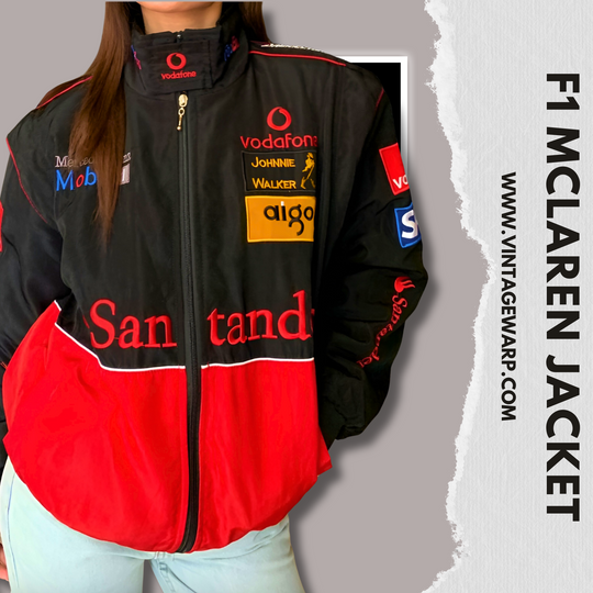 MCLAREN / MERCEDES RED F1 JACKET | UNISEX