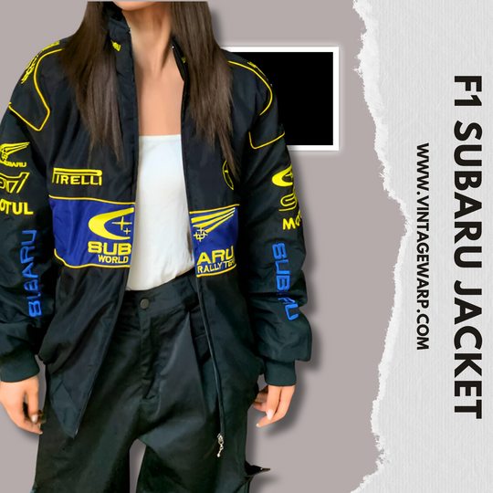 SUBARU RALLY JACKET | BLACK | UNISEX