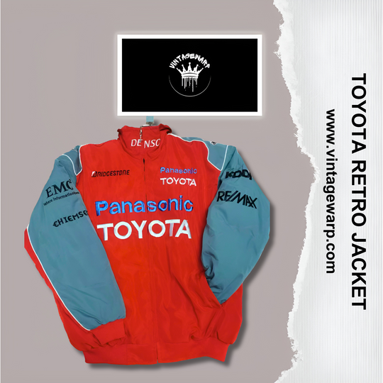 TOYOTA RETRO RACING JACKET | UNISEX