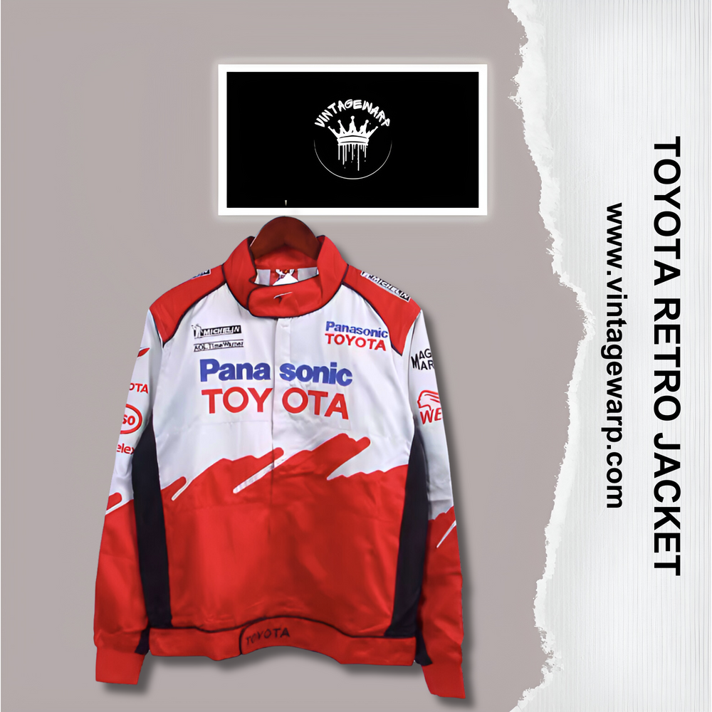 TOYOTA RETRO RACING JACKET | UNISEX