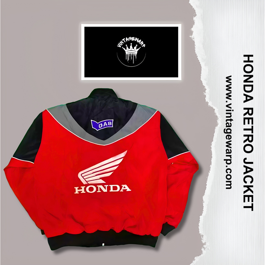 HONDA RETRO RACING JACKET | UNISEX