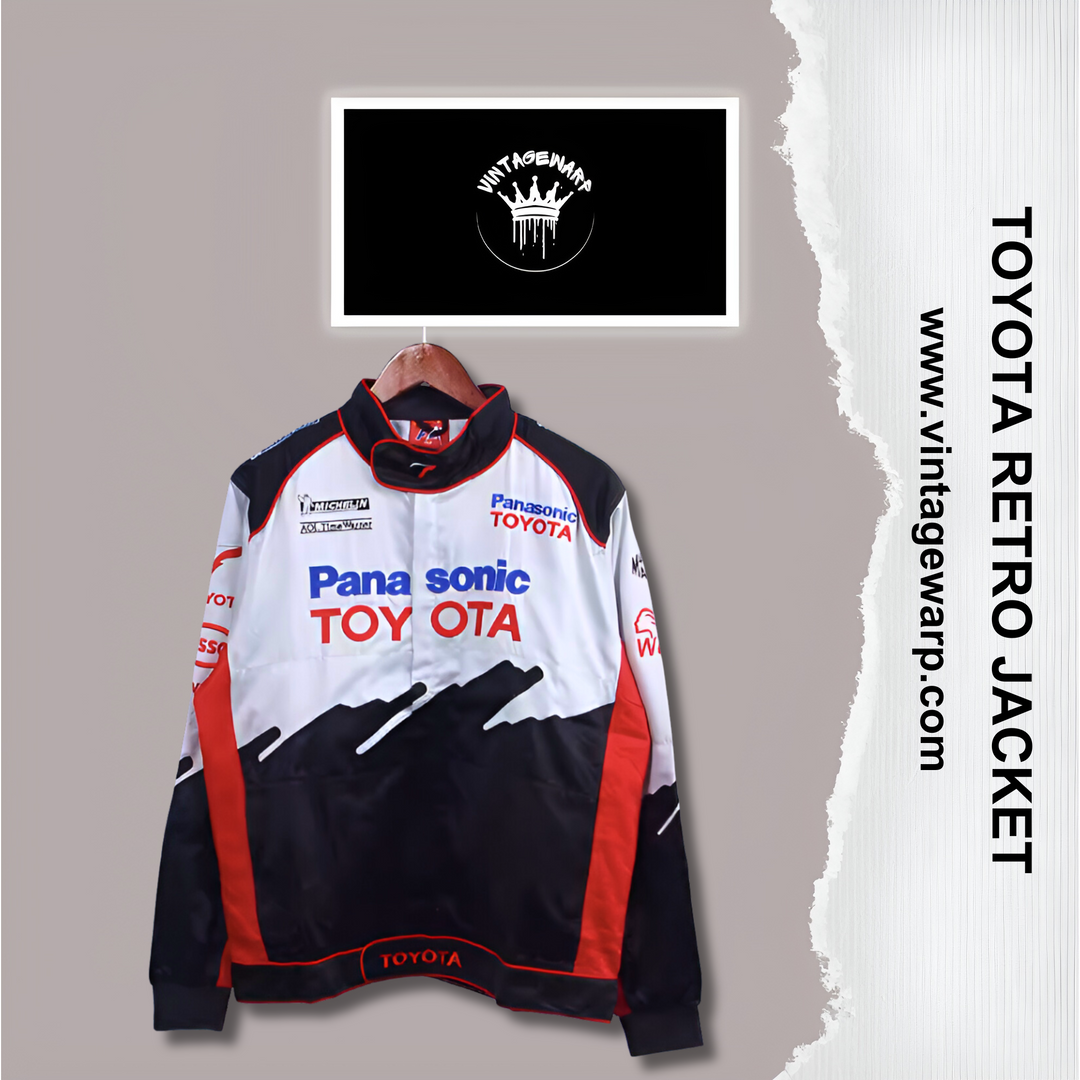 TOYOTA RETRO RACING JACKET | UNISEX