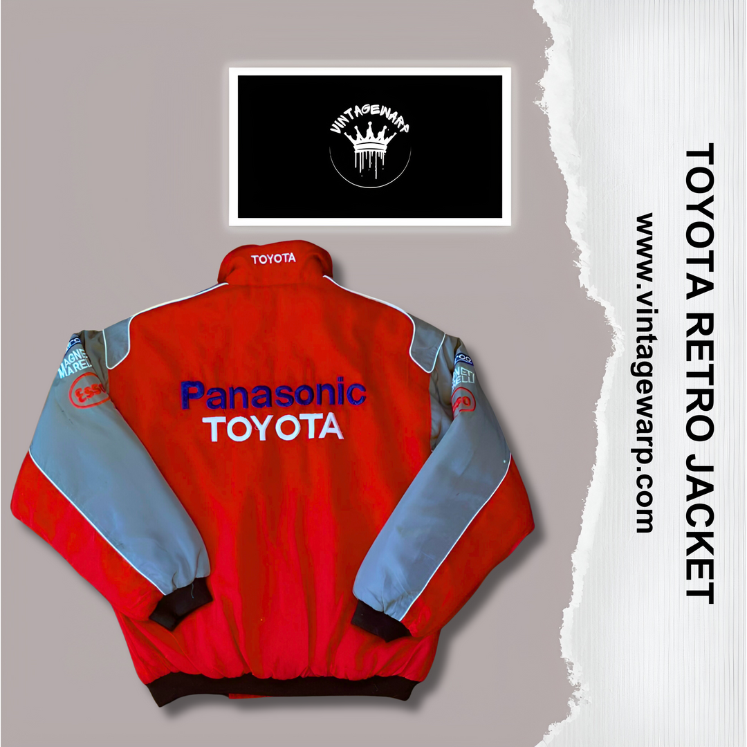 TOYOTA RETRO RACING JACKET | UNISEX