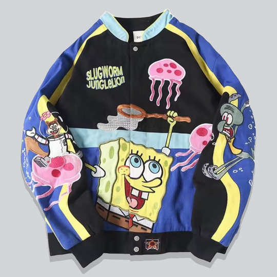 SpongeBob Nascar Jacket | UNISEX