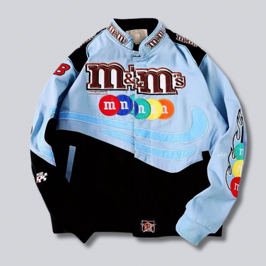 M&M's Nascar Jacket In Blue | UNISEX