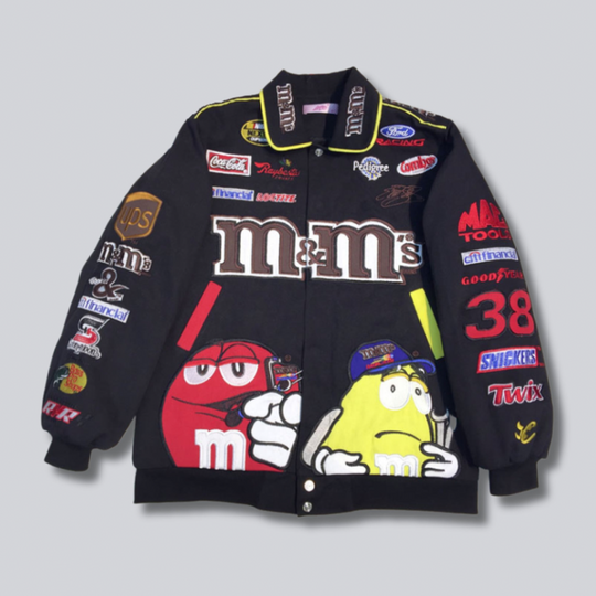 M&M's Nascar Jacket In Black | UNISEX