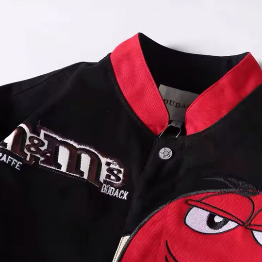 M&M's Nascar Jacket Red/Black | UNISEX