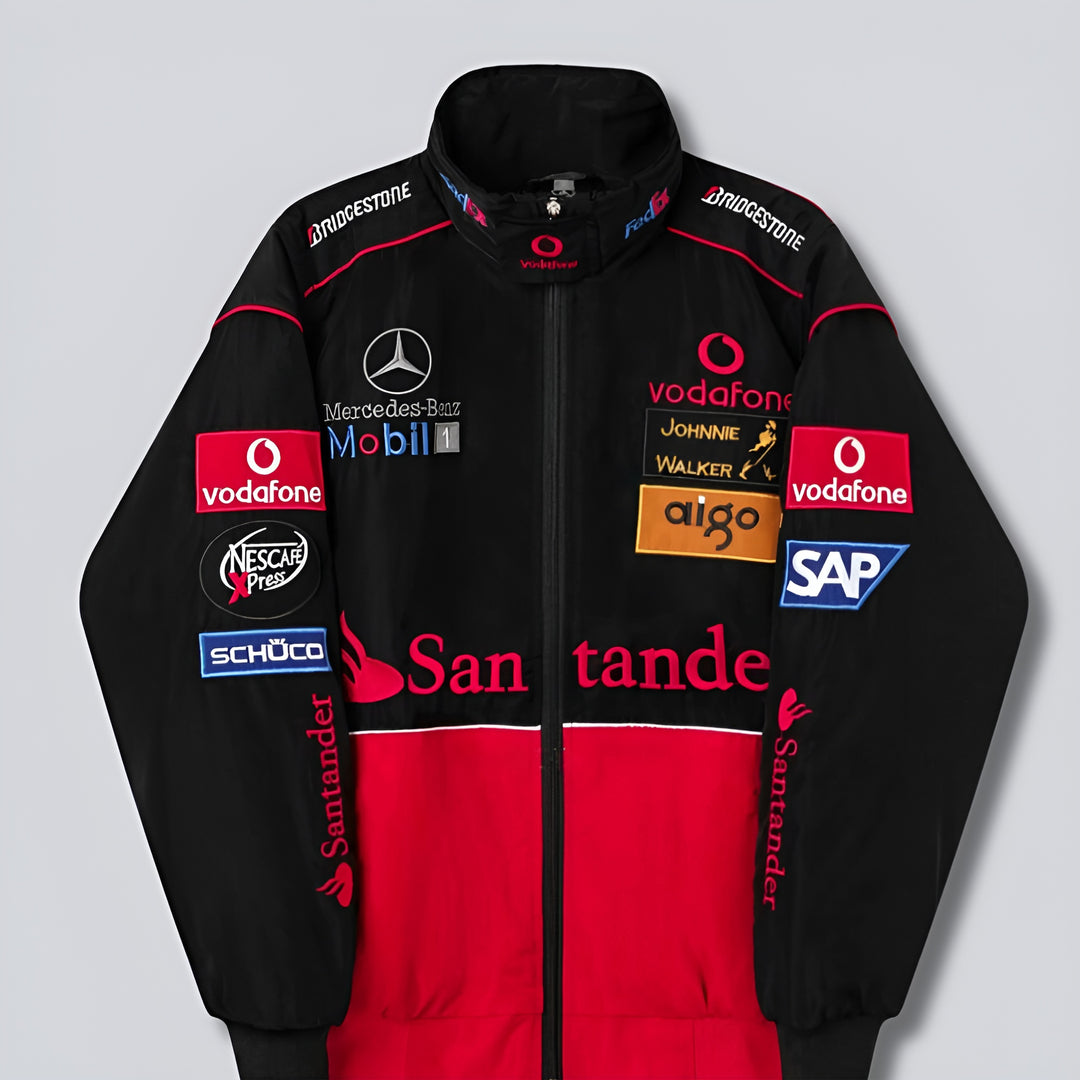 MCLAREN / MERCEDES RED F1 JACKET | UNISEX